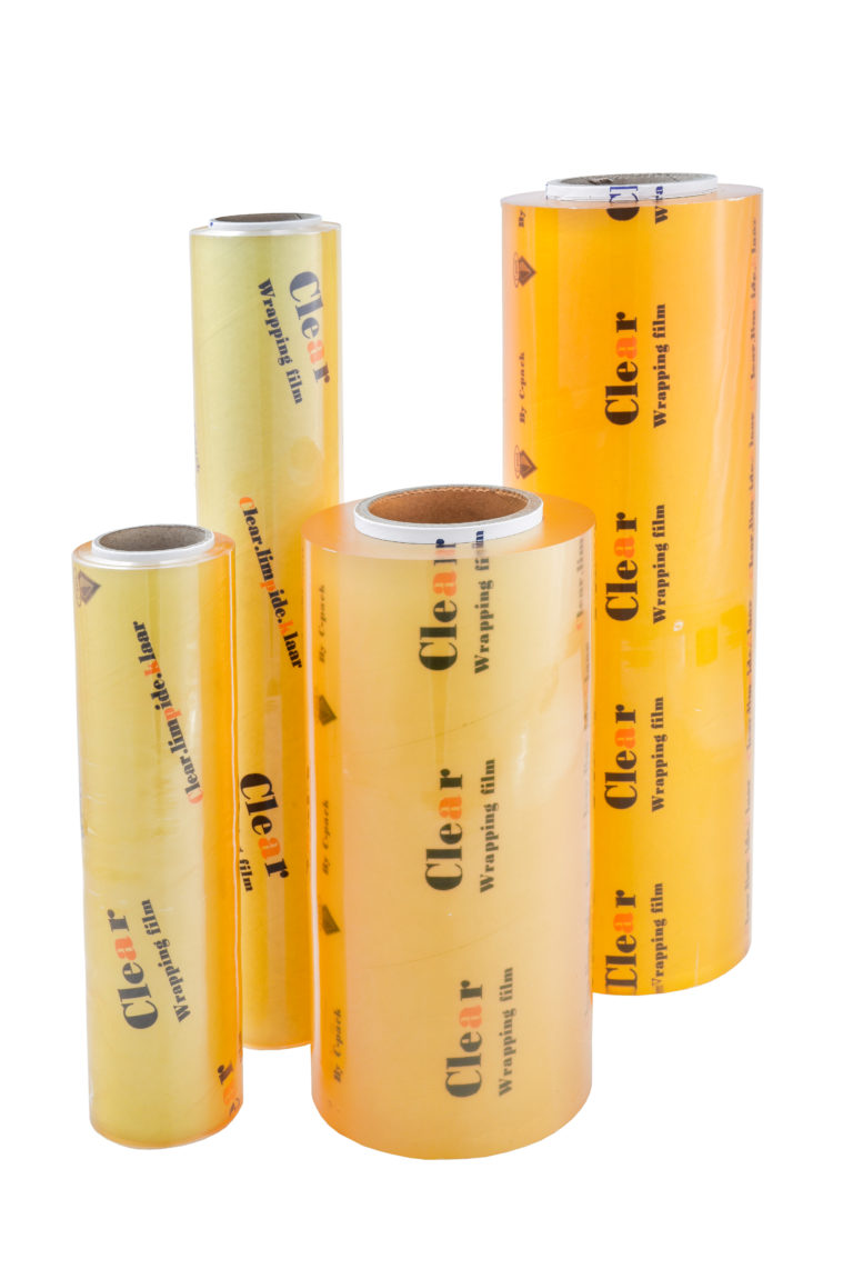 PVC Cling Film Crystal Packing